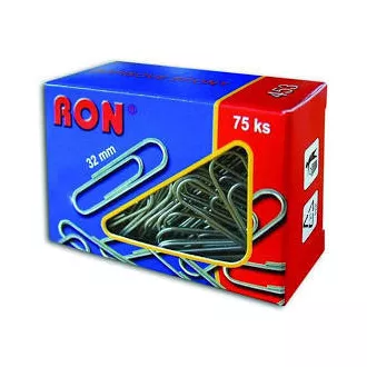 Listové spony 32mm 453 75ks Ron