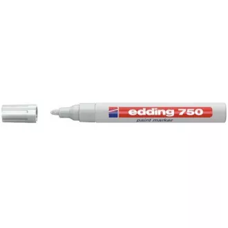 Popisovač Edding 750 lakový biely 2-4mm