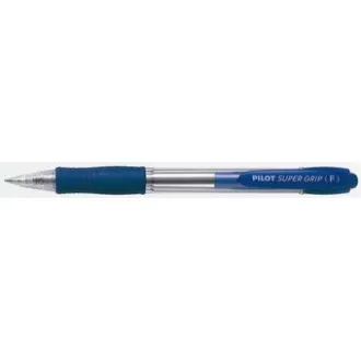 Guľôčkové pero Pilot super grip modré náplň