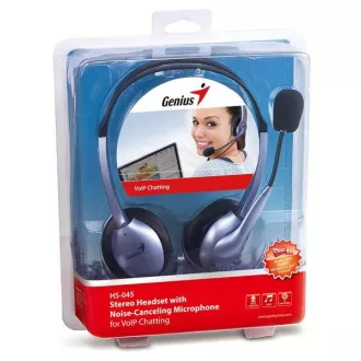 GENIUS slúchadlá s mikrofónom HS-04S