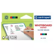 Značkovač Centropen 2709/4 na biele tabule 4 farby valcový hrot 1,8 mm