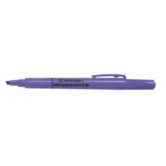 Zvýrazňovač Centropen 8722 fialový klinový hrot 1-4mm