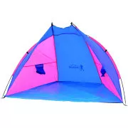 Plážový stan ROYOKAMP 200x120x120 cm, ružovo-modrá