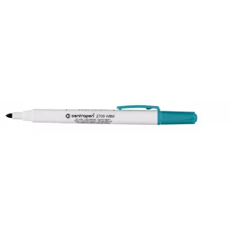 Značkovač Centropen 2709 na biele tabule zelený valcový hrot 1,8 mm