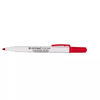 Značkovač Centropen 2709 na biele tabule červený valcový hrot 1,8 mm Značkovač Centropen 2709 na biele tabule červený valcový hrot 1,8 mm