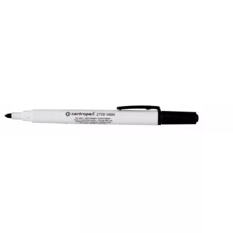 Značkovač Centropen 2709 na biele tabule čierny valcový hrot 1,8 mm