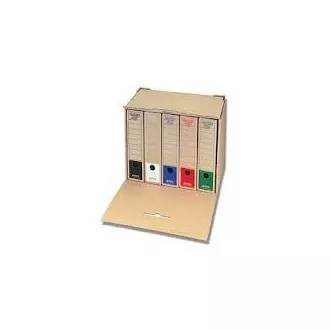 Skupinová archivačná krabica 400x335x265mm na 5 archív.boxov 75mm EMBA