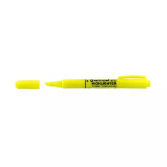Zvýrazňovač Centropen 8722 žltý klinový hrot 1-4mm Zvýrazňovač Centropen 8722 žltý klinový hrot 1-4mm