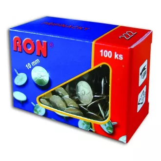 Pripináčiky 10mm 100ks 222 Ron