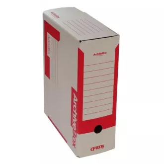 Archivačný box 330x260x110mm EMBA červený