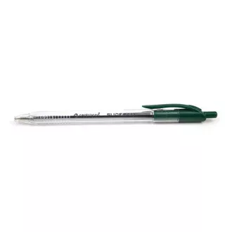 Guľôčkové pero Centropen Slide ball 2225 plast 0,3mm zelené telo číre