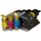 MultiPack BROTHER LC-1240 (LC1240BK, LC1240C, LC1240M, LC1240Y) - Cartridge TonerPartner PREMIUM, black + color (čierna + farebná)