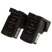 MultiPack CANON PG-512, CL-513 (2969B001, 2971B001) - Cartridge TonerPartner PREMIUM, black + color (čierna + farebná)