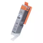 Farba do tlačiarne CANON CLI-571-XL (0335C001) - Cartridge TonerPartner PREMIUM, gray (sivá)