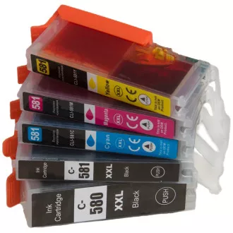 MultiPack Farba do tlačiarne CANON PGI-580-XXL, CLI-581-XXL (1970C001, 1998C005) - Cartridge TonerPartner PREMIUM, black + color (čierna + farebná)