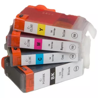 MultiPack Farba do tlačiarne CANON PGI-5, CLI-8 (0628B001, 0621B029) - Cartridge TonerPartner PREMIUM, black + color (čierna + farebná)