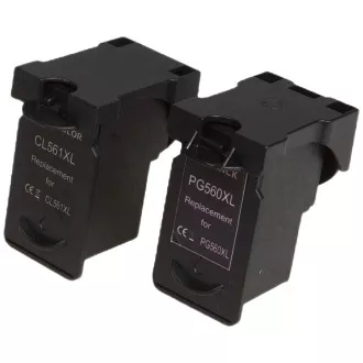 MultiPack Farba do tlačiarne CANON PG-560XL, CL-561XL (3712C004) - Cartridge TonerPartner PREMIUM, black + color (čierna + farebná)