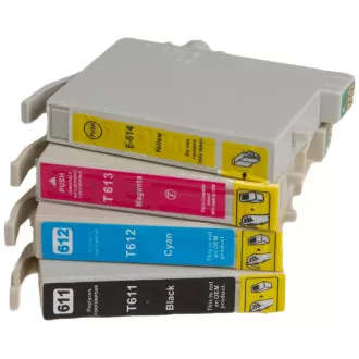 MultiPack Farba do tlačiarne EPSON T0615 (C13T06154010) - Cartridge TonerPartner PREMIUM, black + color (čierna + farebná)