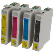 MultiPack Farba do tlačiarne EPSON T0715 (C13T07154010) - Cartridge TonerPartner PREMIUM, black + color (čierna + farebná)