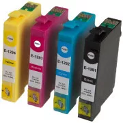 MultiPack Farba do tlačiarne EPSON Epson T1295 + 20ks fotopapiera (C13T12954010) - Cartridge TonerPartner PREMIUM, black + color (čierna + farebná)