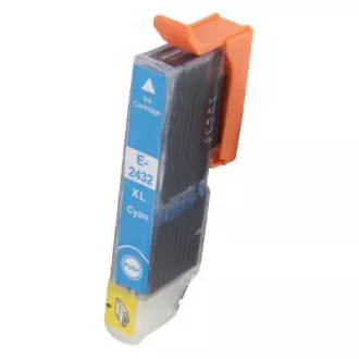 Farba do tlačiarne EPSON T2432 (C13T24324010) - Cartridge TonerPartner PREMIUM, cyan (azúrová)