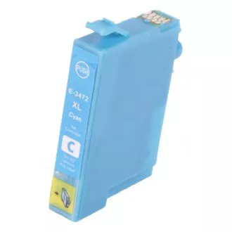 Farba do tlačiarne EPSON T3472-XL (C13T34724010) - Cartridge TonerPartner PREMIUM, cyan (azúrová)