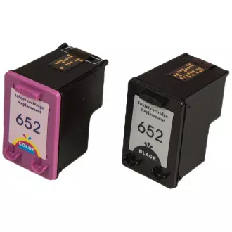MultiPack TonerPartner Cartridge PREMIUM pre HP 652-XL (F6V25A, F6V24A), black + color (čierna + farebná)