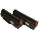 MultiPack TonerPartner Toner PREMIUM pre HP 83A (CF283AD), black (čierny)