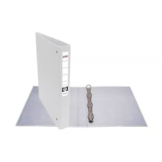 Zakladač A4 4cm 4 krúžky PP Imperator biely