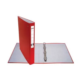Zakladač A4 4cm 4 krúžky PP Imperator červený Zakladač A4 4cm 4 krúžky PP Imperator červený