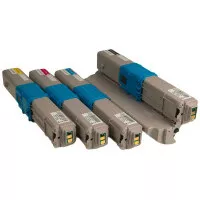 MultiPack Toner OKI C510 (C510-BK, C510-C, C510-M, C510-Y) - TonerPartner PREMIUM, black + color (čierny + farebný)