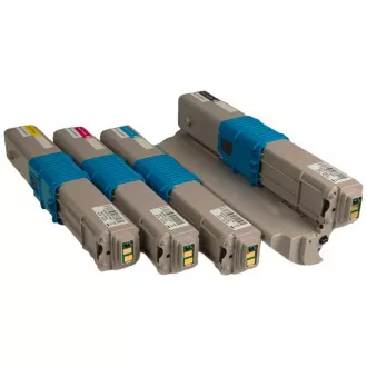 MultiPack Toner OKI C510 (C510-BK, C510-C, C510-M, C510-Y) - TonerPartner PREMIUM, black + color (čierny + farebný)