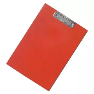 Písacia podložka A4 jednodoska lamino červená