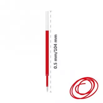Gélová náplň 205A 0,5mm červená/ do 205A Gélová náplň 205A 0,5mm červená/ do 205A