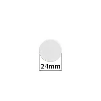 Magnety 24mm Ron 10ks biele okrúhle Magnety 24mm Ron 10ks biele okrúhle
