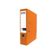 Zakladač A4 8cm pákový Senator Rado prešpán oranžový prstokrúžok kov. lišty