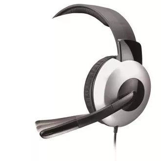 GENIUS slúchadlá s mikrofónom HS-05A, zvinovací kábel GENIUS slúchadlá s mikrofónom HS-05A, zvinovací kábel