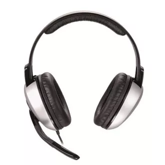 GENIUS slúchadlá s mikrofónom HS-05A, zvinovací kábel GENIUS slúchadlá s mikrofónom HS-05A, zvinovací kábel