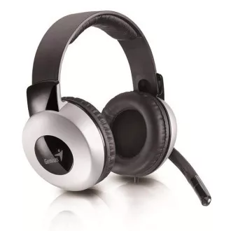 GENIUS slúchadlá s mikrofónom HS-05A, zvinovací kábel GENIUS slúchadlá s mikrofónom HS-05A, zvinovací kábel