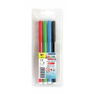 Popisovač Centropen 7550/4 4 farby valcový hrot 1mm