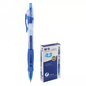 Gélové pero AGP02372 0,5mm modré