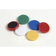 Magnety 32mm Ron 8ks mix farieb okrúhle