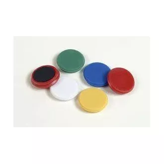 Magnety 32mm Ron 8ks mix farieb okrúhle