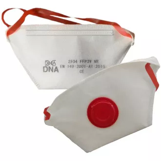 Veľká ochranná maska/respirátor FFP3 NR D DNA 2934V s ventilom