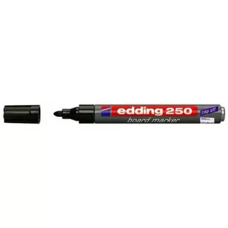 Popisovač Edding 250 na biele tabule čierny 1,5-3mm Popisovač Edding 250 na biele tabule čierny 1,5-3mm