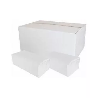 Uteráky pap. ZZ 2vrs. biele 100% celulóza 25x21cm 20x150ks=3000ks Uteráky pap. ZZ 2vrs. biele 100% celulóza 25x21cm 20x150ks=3000ks