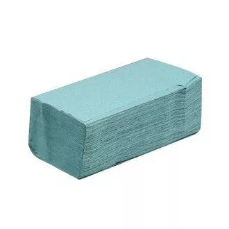 Uteráky pap. ZZ 1vrs. zelené 250ks Uteráky pap. ZZ 1vrs. zelené 250ks