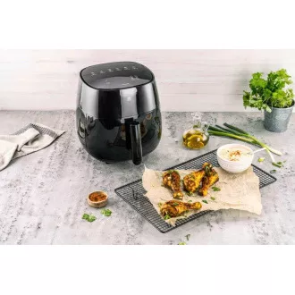 ZWILLING teplovzdušná fritéza, 4 l, 1400 W, 80-200 ° C, čierna - Electrics