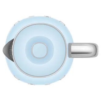 Smeg KLF05PBEU mini rýchlovarná kanvica, 0, 8 l / 3 šálky, 1400 W, štýl 50. rokov, pastelovo modrá Smeg KLF05PBEU mini rýchlovarná kanvica, 0, 8 l / 3 šálky, 1400 W, štýl 50. rokov, pastelovo modrá