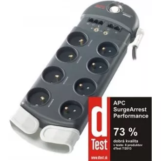 APC Home/Office SurgeArrest 6 Outlets with Phone & Coax Protection 230V France, 3m APC Home/Office SurgeArrest 6 Outlets with Phone & Coax Protection 230V France, 3m